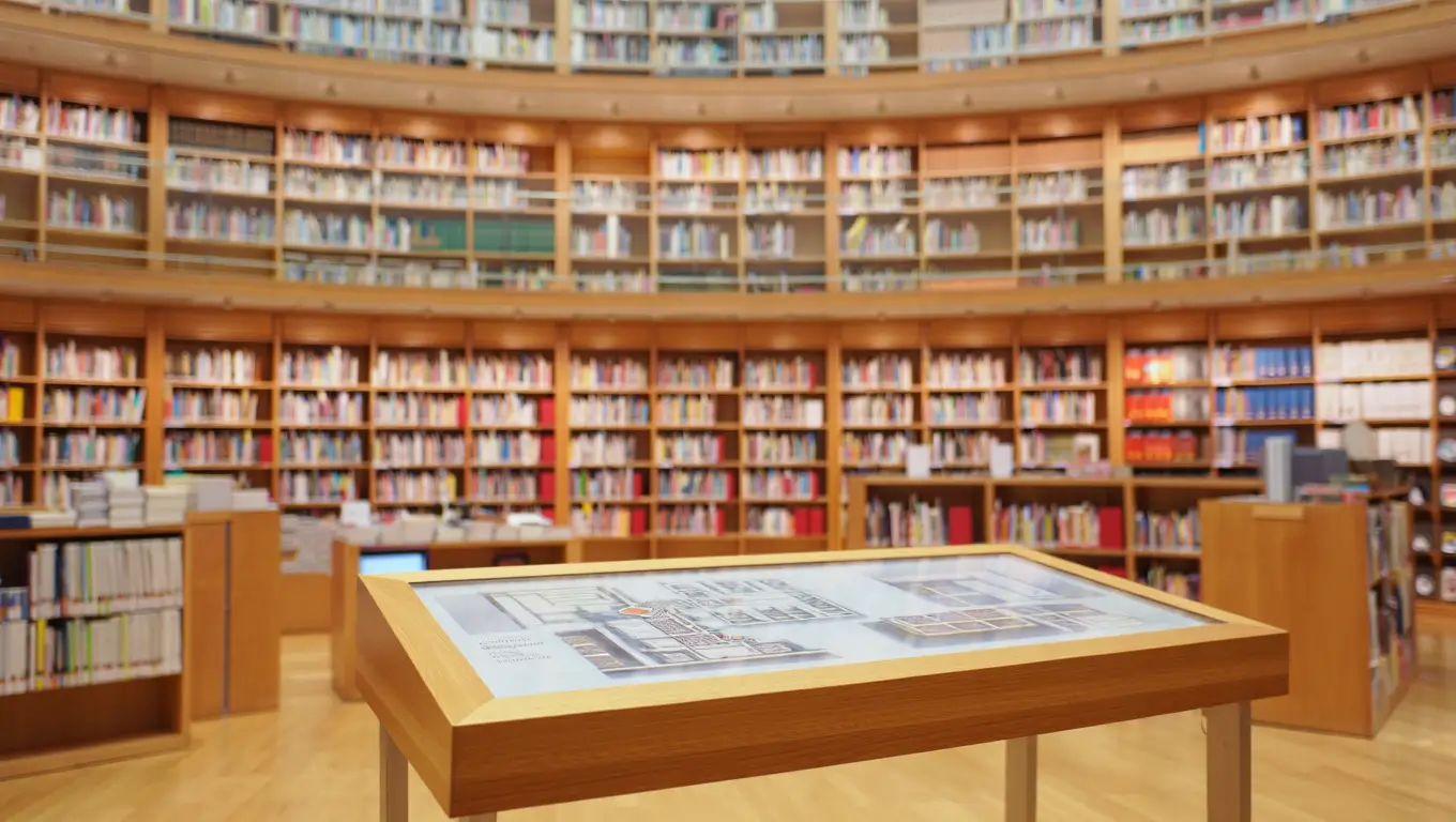 Mapa de la Biblioteca